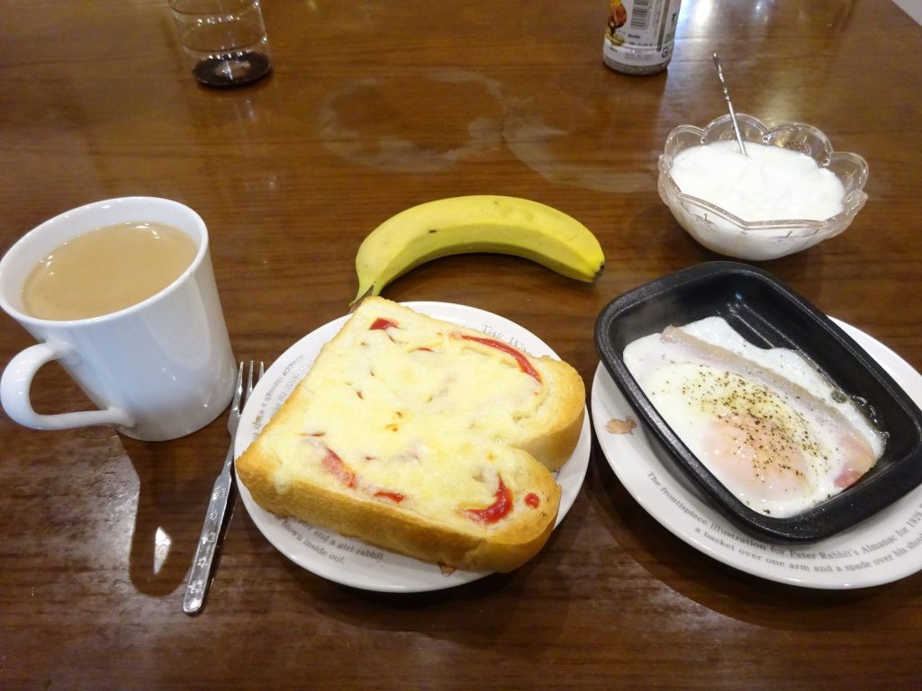 普段の朝食