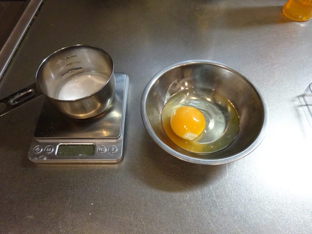 卵も準備