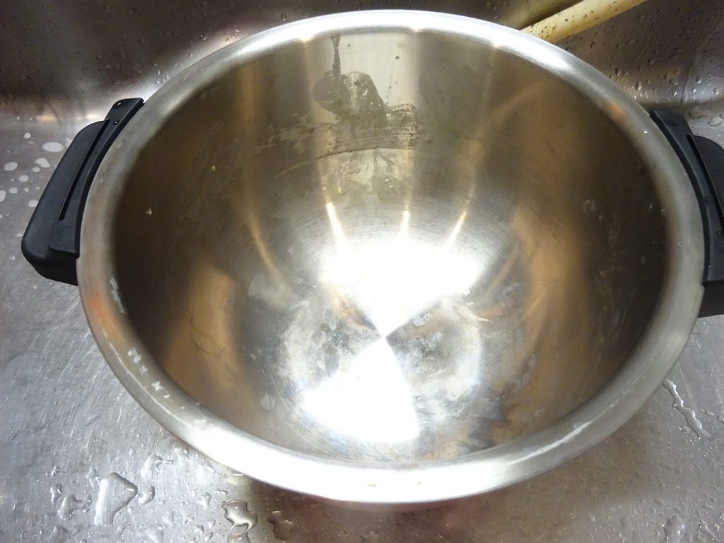 ホットクック鍋の洗い方