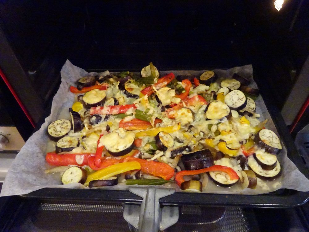 野菜のオーブン焼き完成