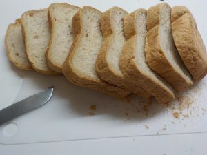 ホームベーカリーで作る全粒粉50%のパン