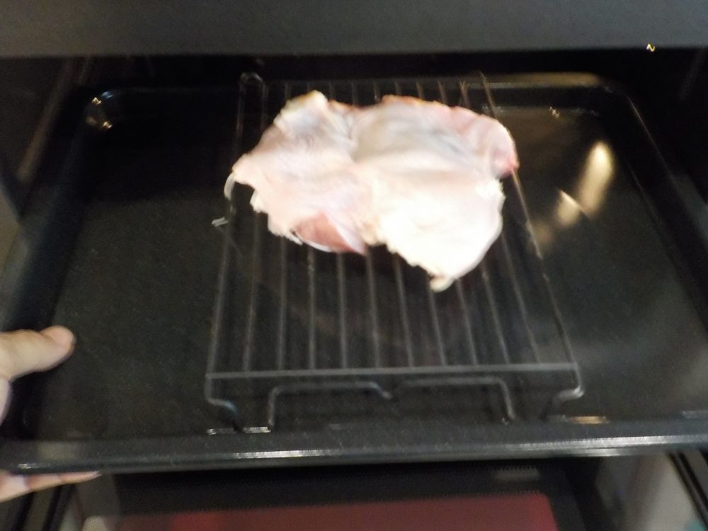 鶏もも肉をヘルシオオーブンでソフト蒸し